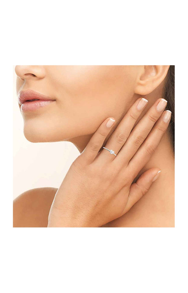 Bague - Argent 925/1000 rhodié