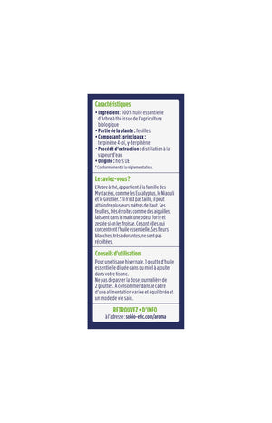 Huile essentielle d'arbre à thé bio - 12 ml