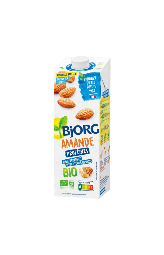 Boissons végétales bio - Amande protéines - 12 x 1 L