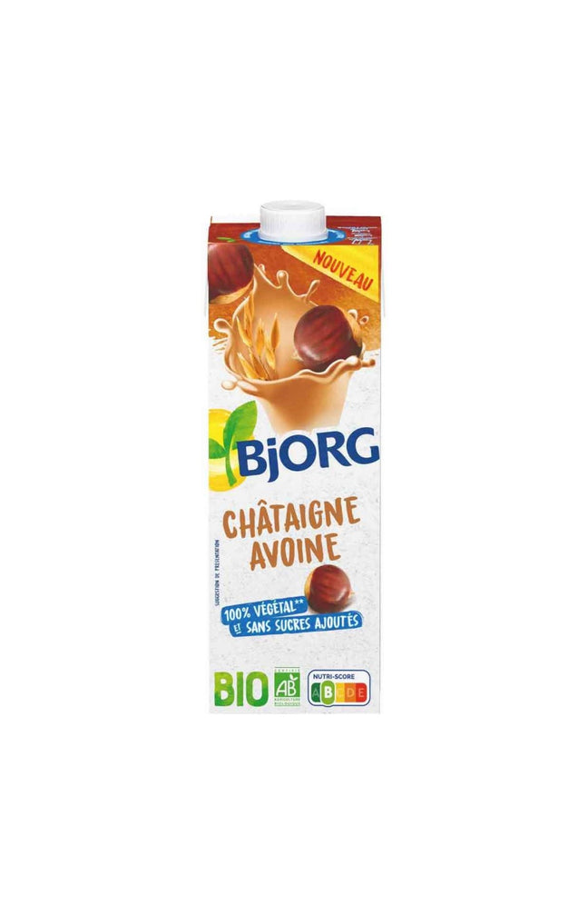 Boissons végétales bio - Châtaigne & avoine - 12 x 1 L