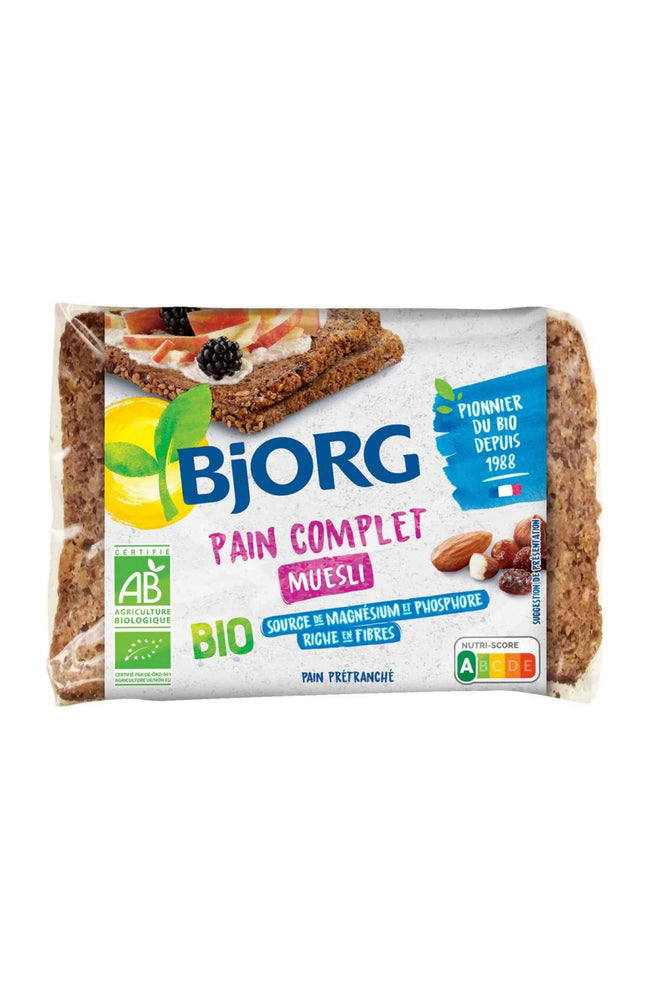 Pains complets au muesli bio - 9 x 300 g