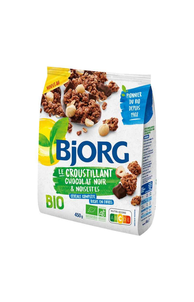 Croustillants chocolat noisettes bio - 8 x 450 g
