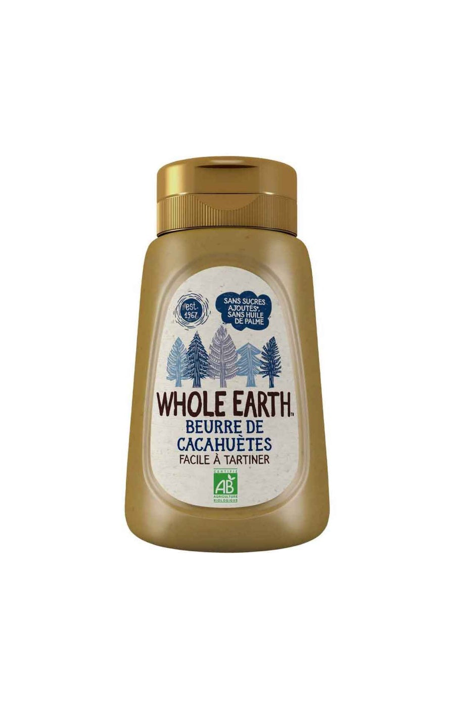 Beurre de cacahuètes sans sucres ajoutés - 6 x 320 g