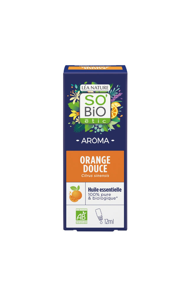 Huile essentielle d'orange douce bio - 12 ml