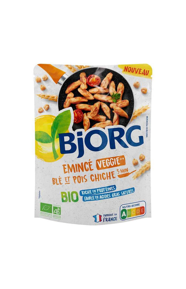 Emincé veggie blés & pois chiches bio - 6 x 220 g