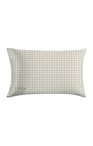 Taie d'oreiller rectangle en soie - Vichy