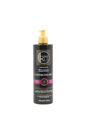 Shampoing lissant - Kératine & protéine de soie - Cheveux secs ou rebelles - 475 ml