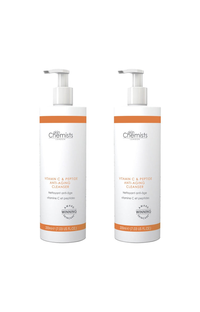 Nettoyants anti-âge - Vitamine C & peptides - Visage - 2 x 200 ml