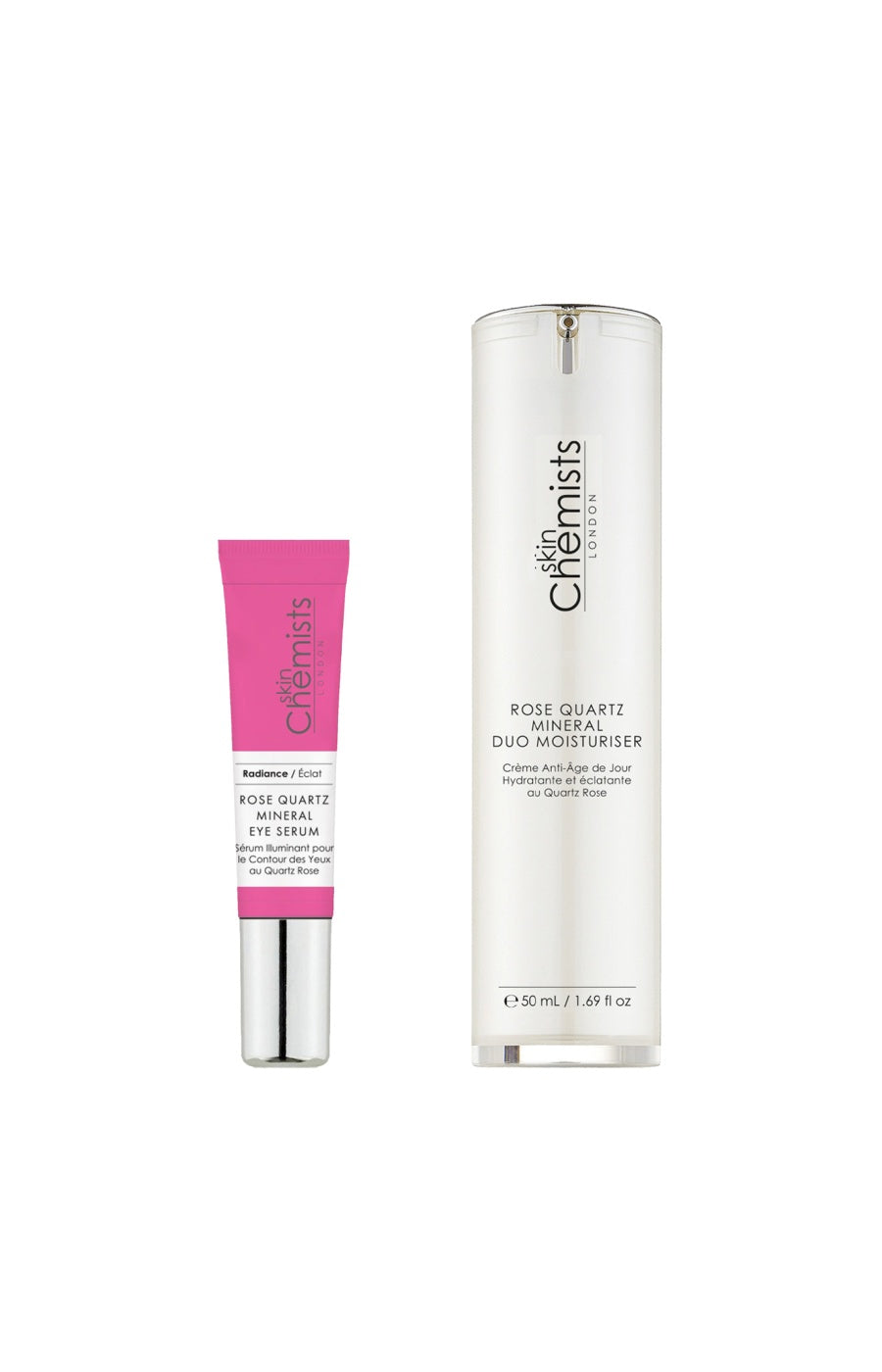 Coffret éclat - Quartz rose - Visage & yeux - 2 produits