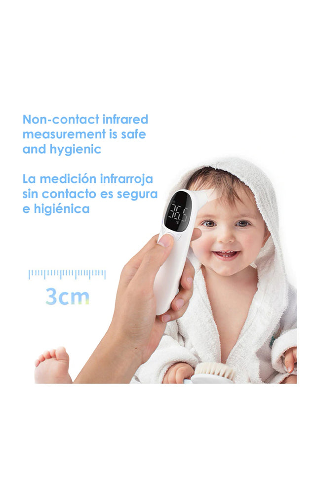 Thermomètre infrarouge sans contact - Mode température corporelle & objets