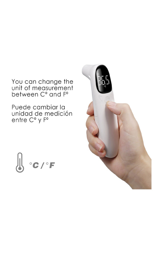 Thermomètre infrarouge sans contact - Mode température corporelle & objets