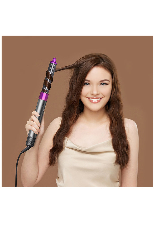 Brosse à air chaud multifonction - 6 embouts - Cheveux