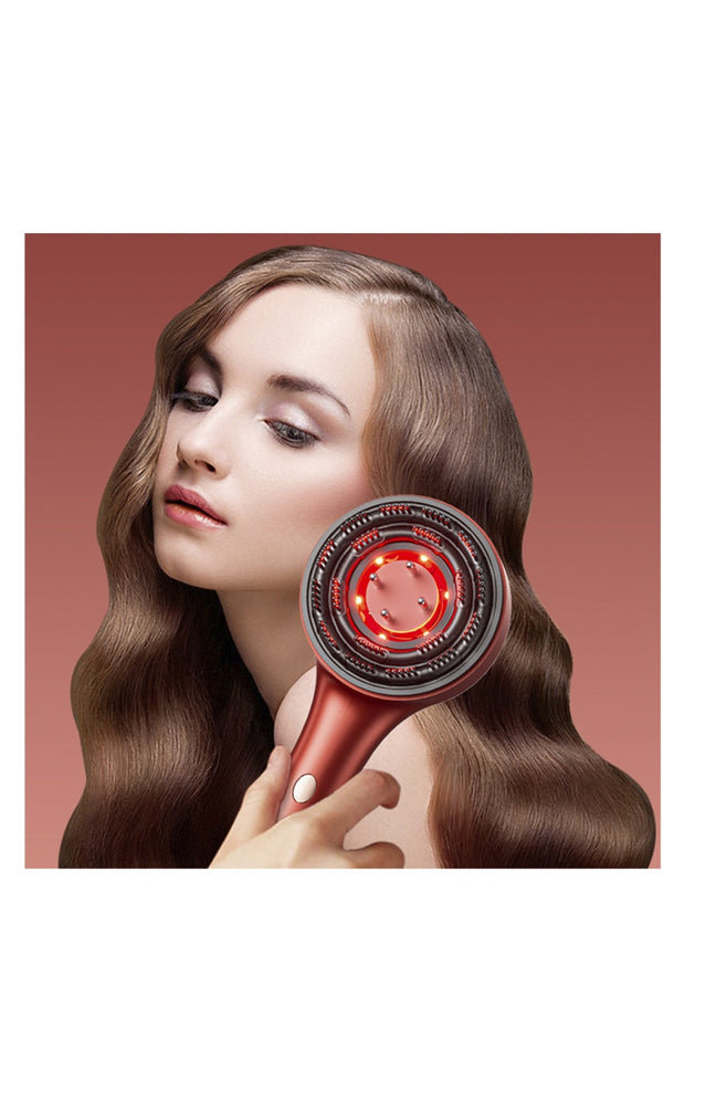 Peigne de soin à la lumière rouge - Cheveux