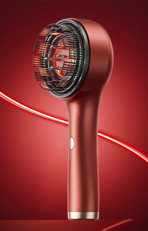 Peigne de soin à la lumière rouge - Cheveux