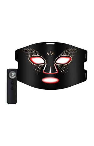 Masque de  luminothérapie LED - Fonction thermique - Visage
