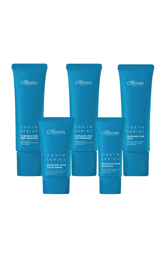 Routine anti-âge - Acide hyaluronique - Visage - 5 produits