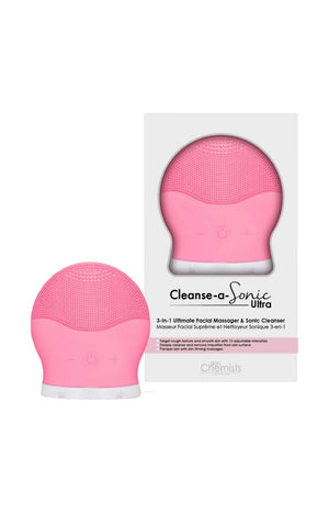Brosse nettoyante - Visage - Rose