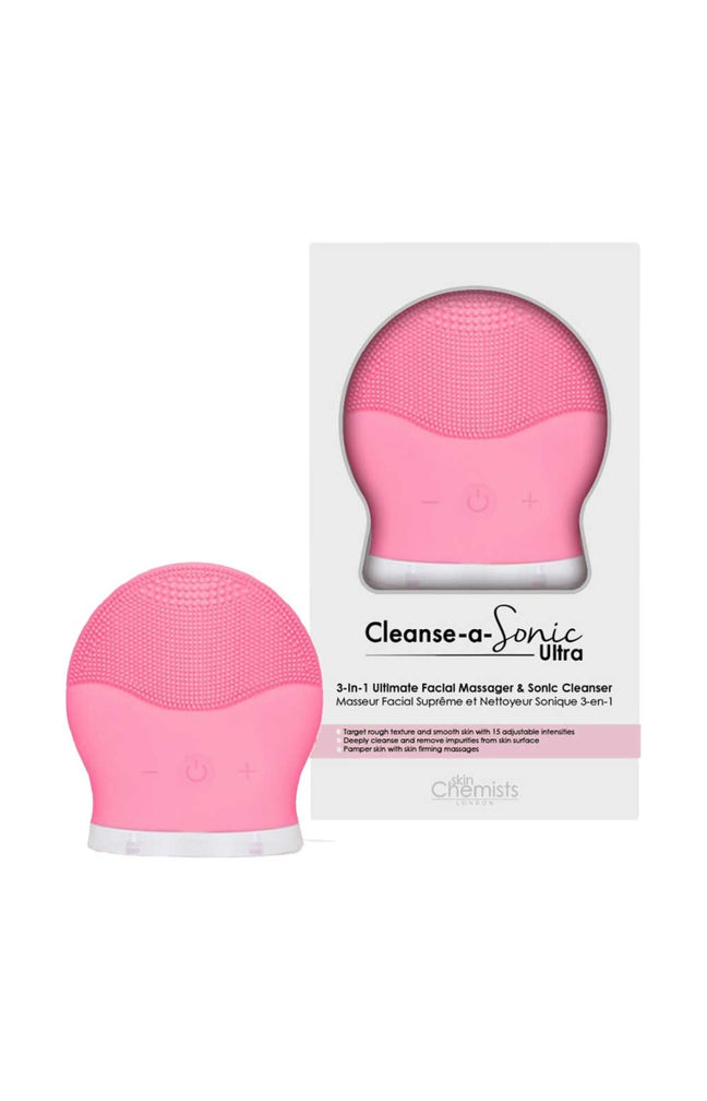 Brosse nettoyante - Visage - Rose