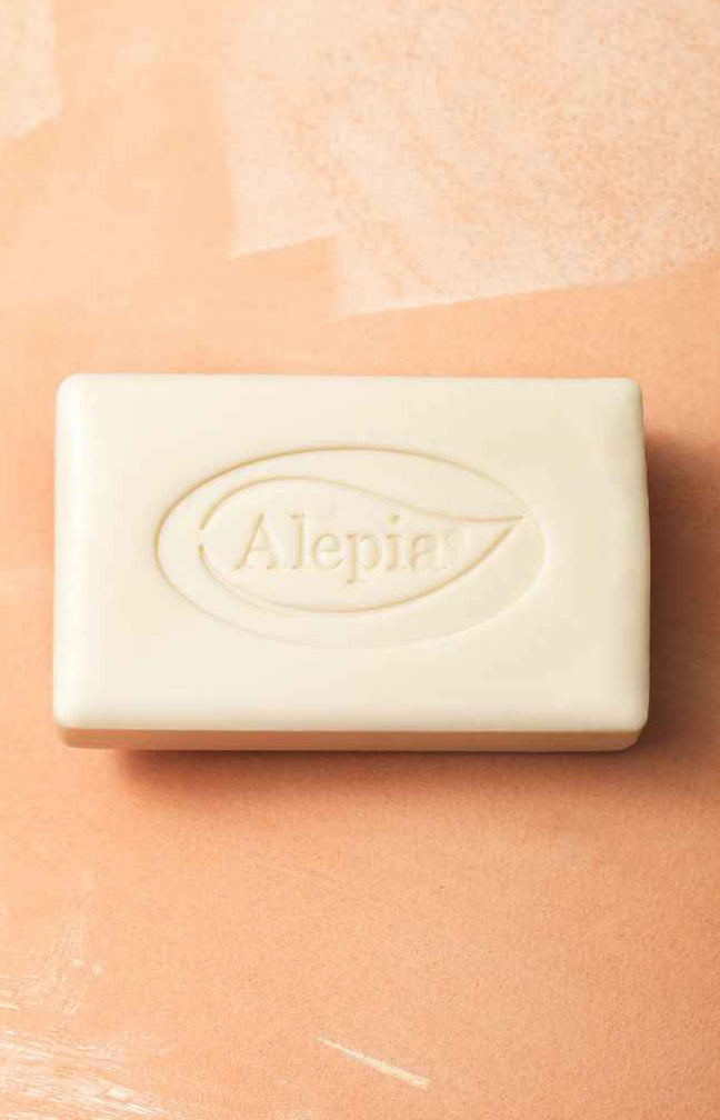 Savon d'Alep naturel - Fleur d'oranger - Visage & corps - 100 g