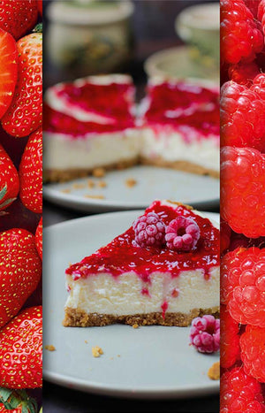 Bougie parfumée - Cheescake à la fraise - 510 g