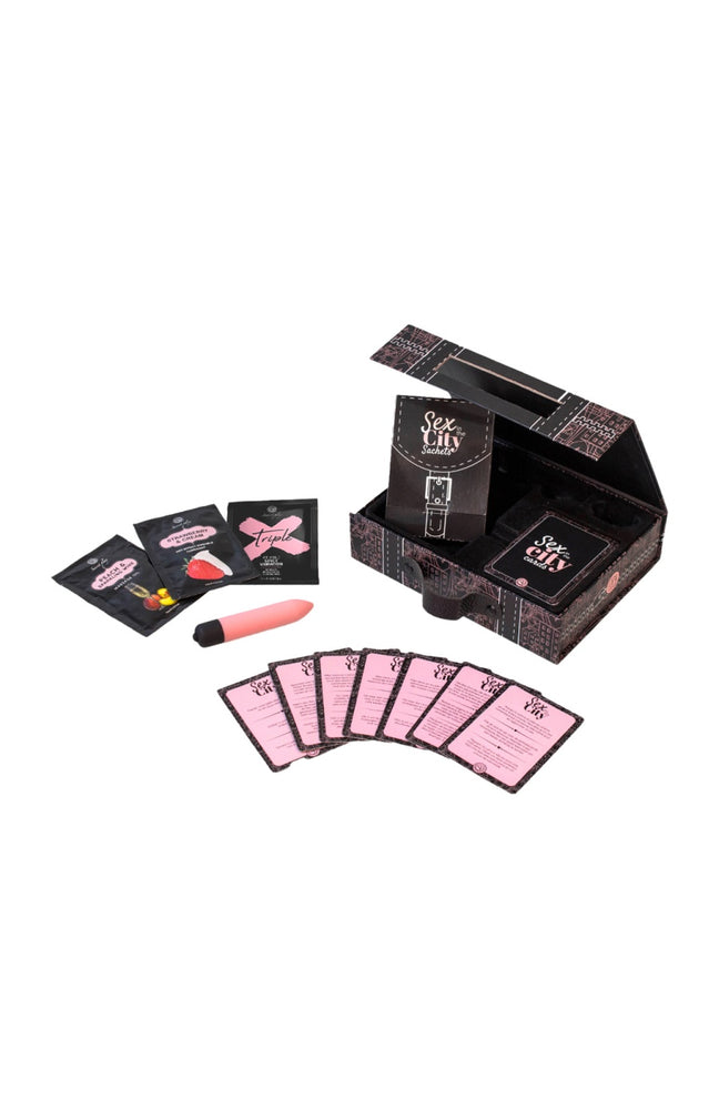 Coffert de jeux coquins - Sex in the City - 6 produits