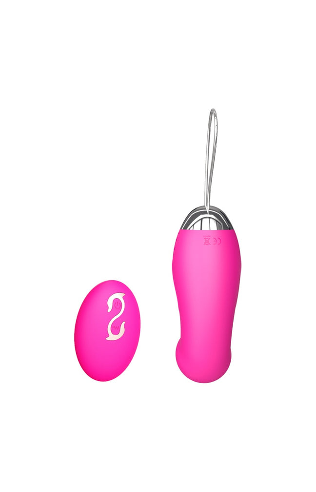Œuf vibrant télécommandé - Rose