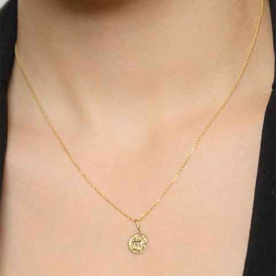 Pendentif Bélier - Or jaune 375/1000