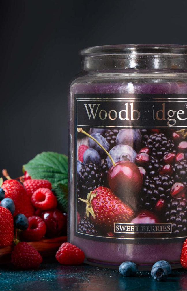 Bougie parfumée - Sweet Berries - Orange & cassis - 565 g