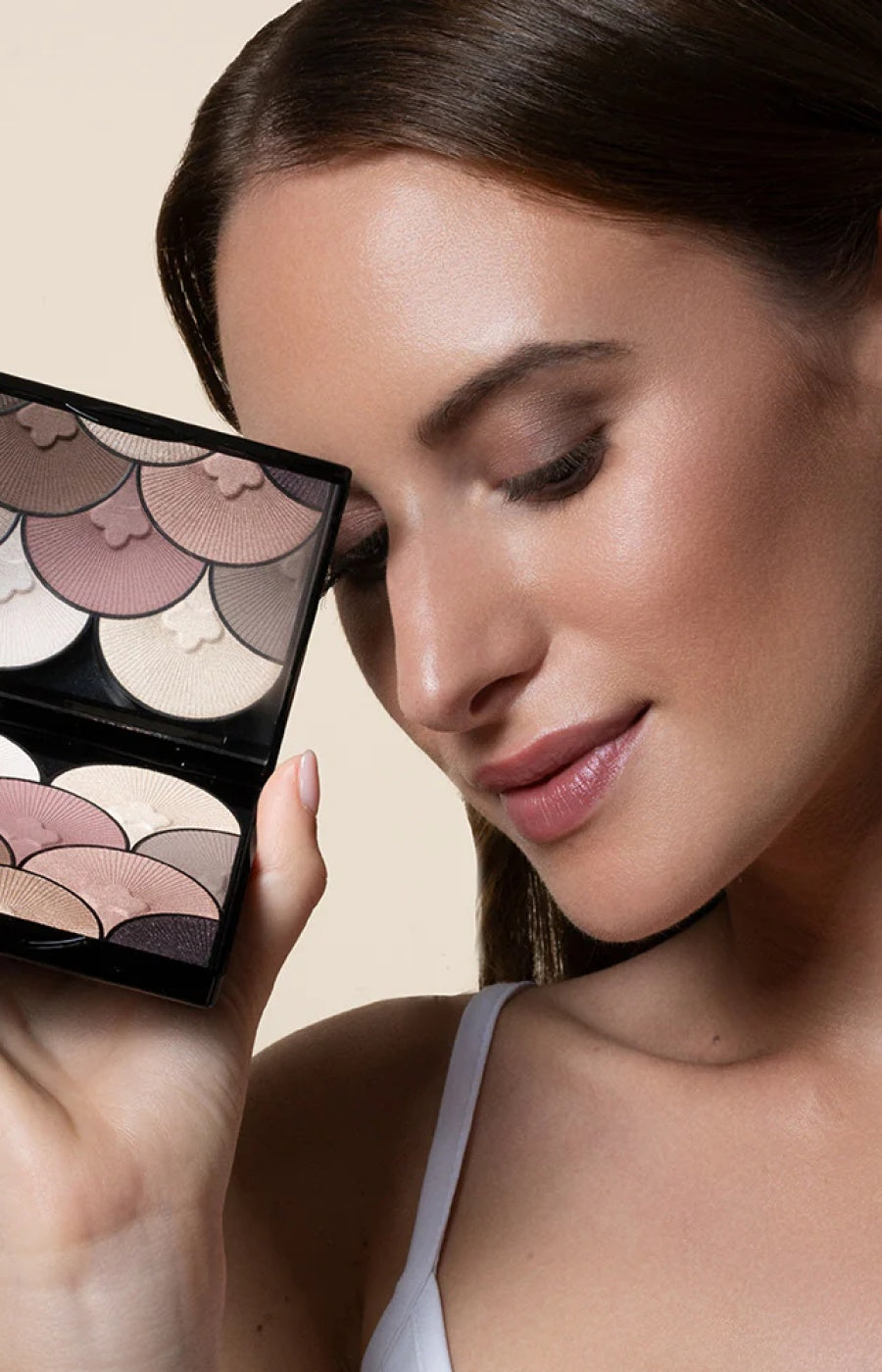 Palette de 10 ombres à paupières - Rose des sables