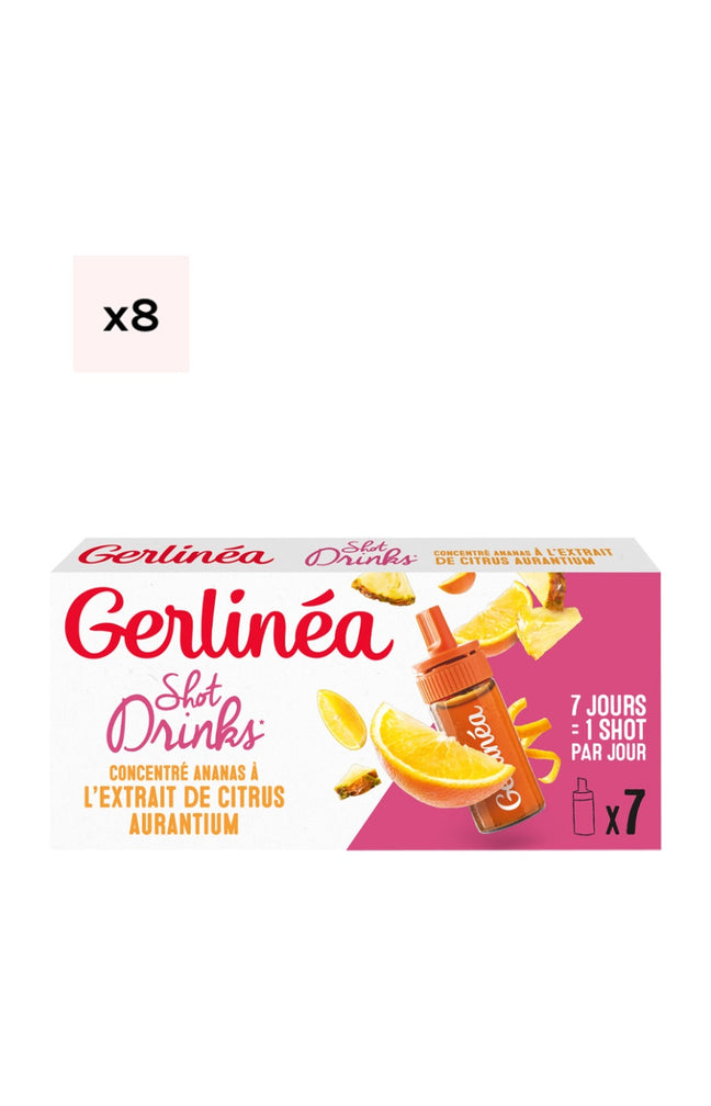Concentrés destock graisses - Ananas et citrus - 8 x 7 jours