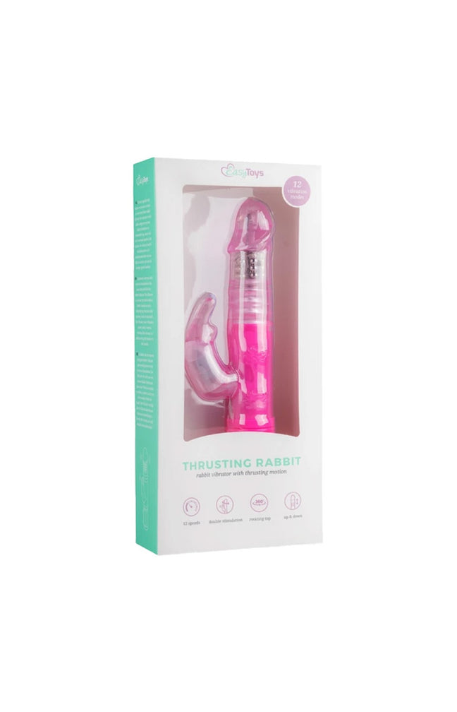 Vibromasseur rabbit - Rose - 12 modes