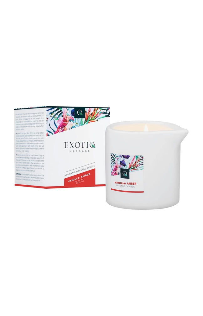 Bougie de massage - Vanille & ambre - 200g