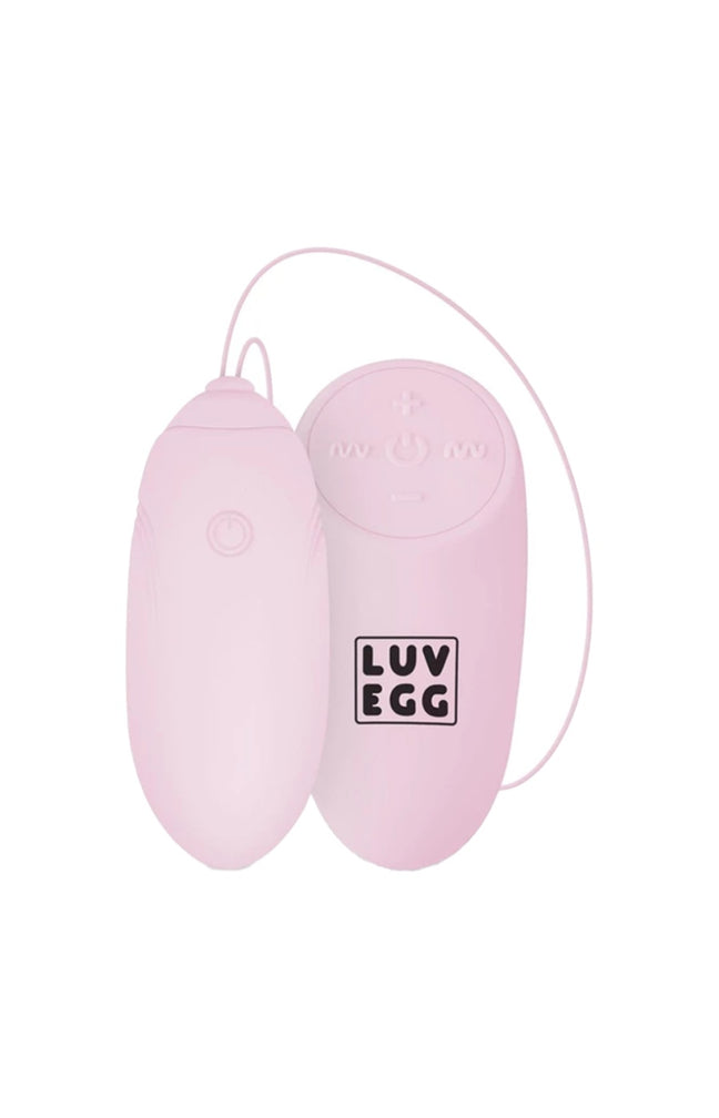 Œuf vibrant télécommandé - Rose - 10 modes