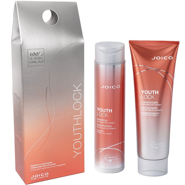 Coffret shampoing & après-shampoing revitalisant - Collagène - Cheveux secs & fragiles
