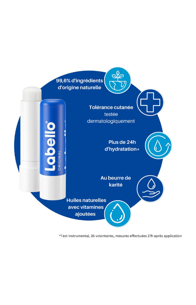 Duo baumes à lèvres SPF 15  - Original &  Hydro Care + - 2 x 4,8 g