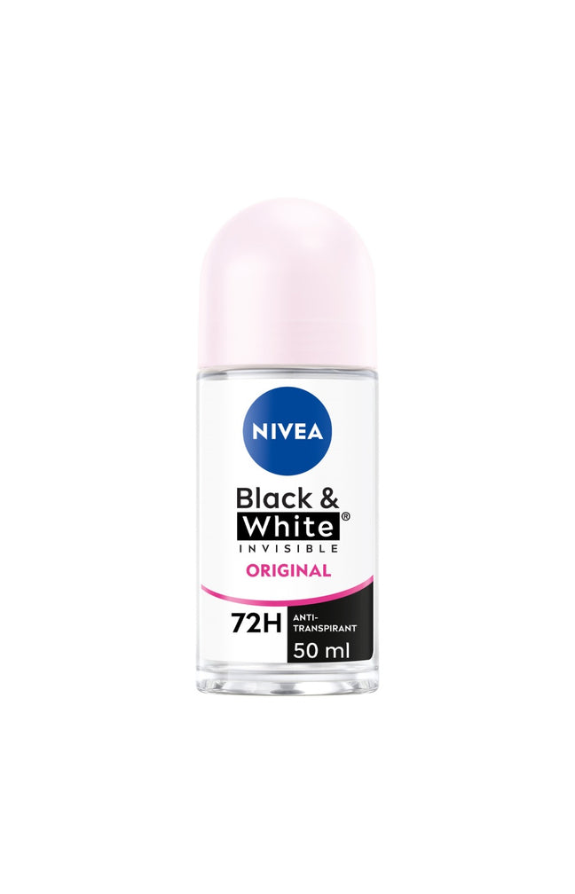 Déodorant bille anti-transpirant anti-traces blanches & jaunes 48h - Black & White - 50 ml