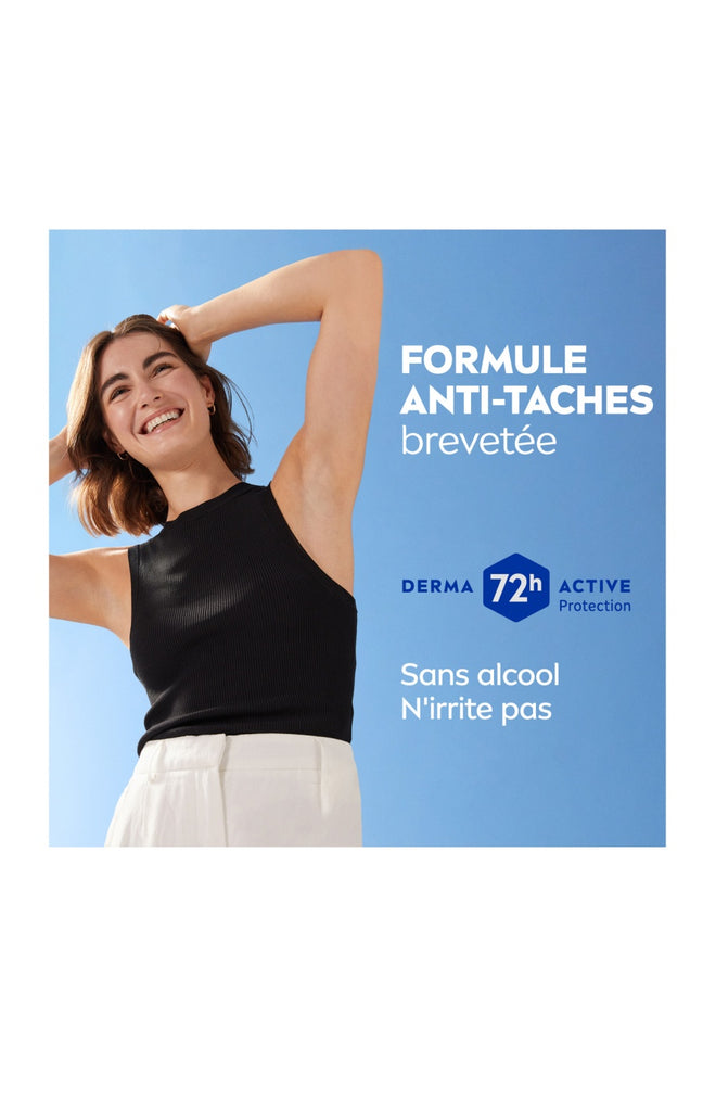 Déodorant bille anti-transpirant anti-traces blanches & jaunes 48h - Black & White - 50 ml