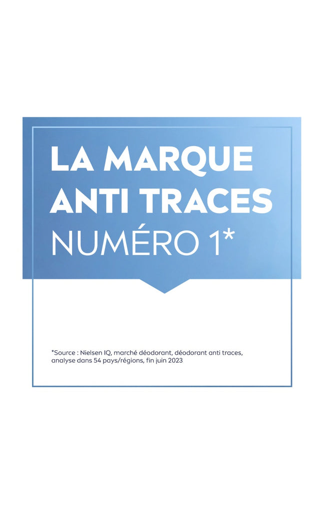 Déodorant bille anti-transpirant anti-traces blanches & jaunes 48h - Black & White - 50 ml