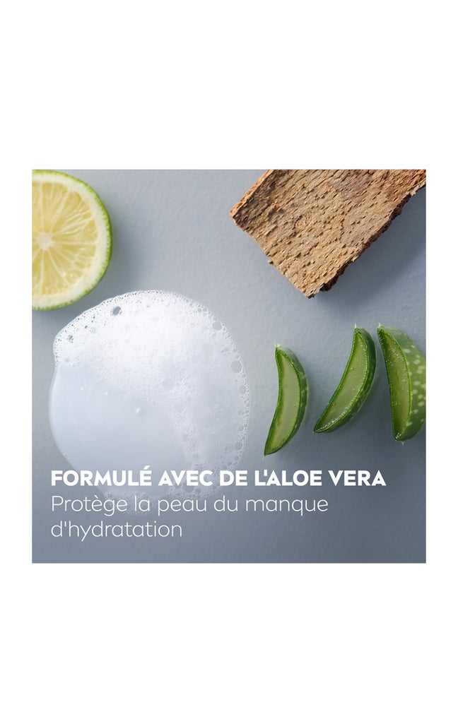 Gels douche 3-en-1 à l'aloe vera - Visage, corps & cheveux - Homme - 3 x 500 ml
