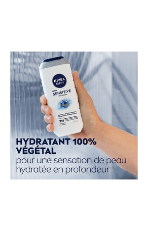Gel douche aux extraits de bambou - Peaux sensibles - Homme - 500 ml