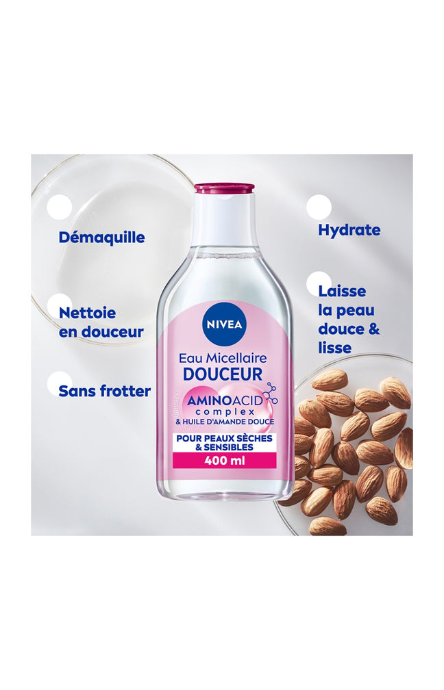 Eau micellaire démaquillante - MicellAir - Peaux sèches & sensibles