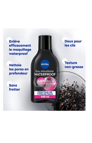 Démaquillant biphasé waterproof micellaire