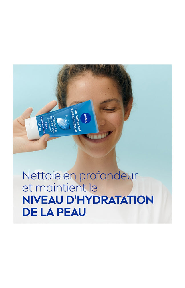 Gel nettoyant fraîcheur - Peaux normales à mixtes