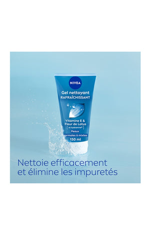 Gel nettoyant fraîcheur - Peaux normales à mixtes