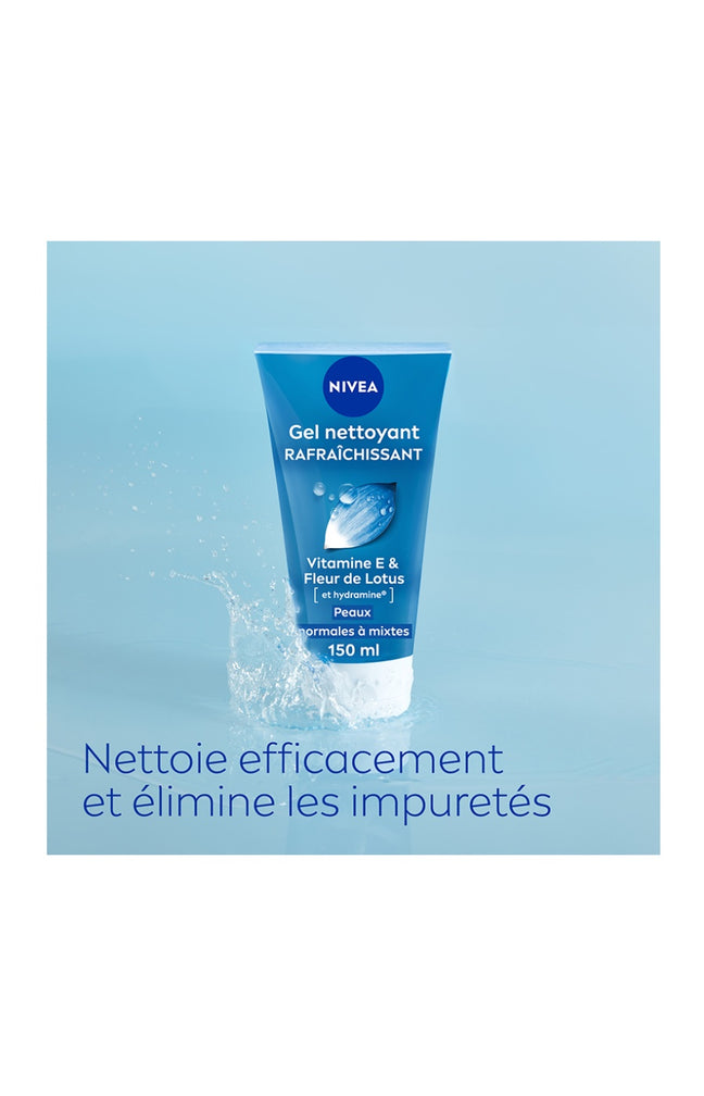 Gel nettoyant fraîcheur - Peaux normales à mixtes