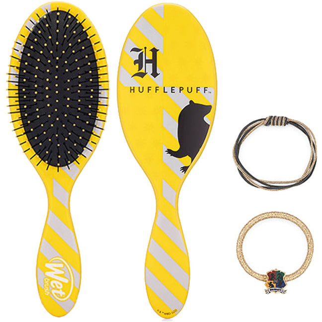 Brosse & élastiques à cheveux - Harry Potter Poufsouffle