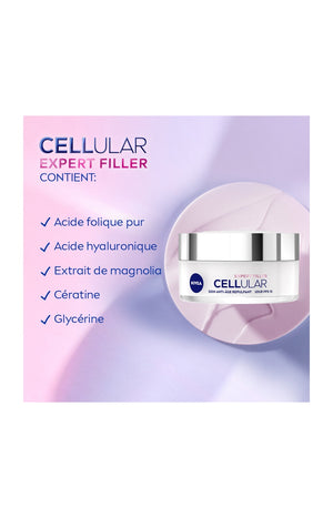 Soin de jour anti-âge repulpant SPF 15 - Expert Filler