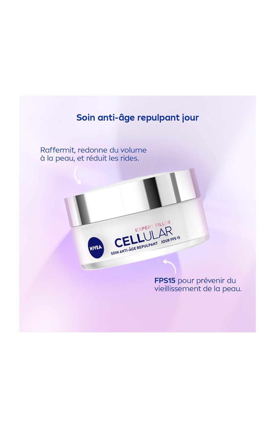 Soin de jour anti-âge repulpant SPF 15 - Expert Filler