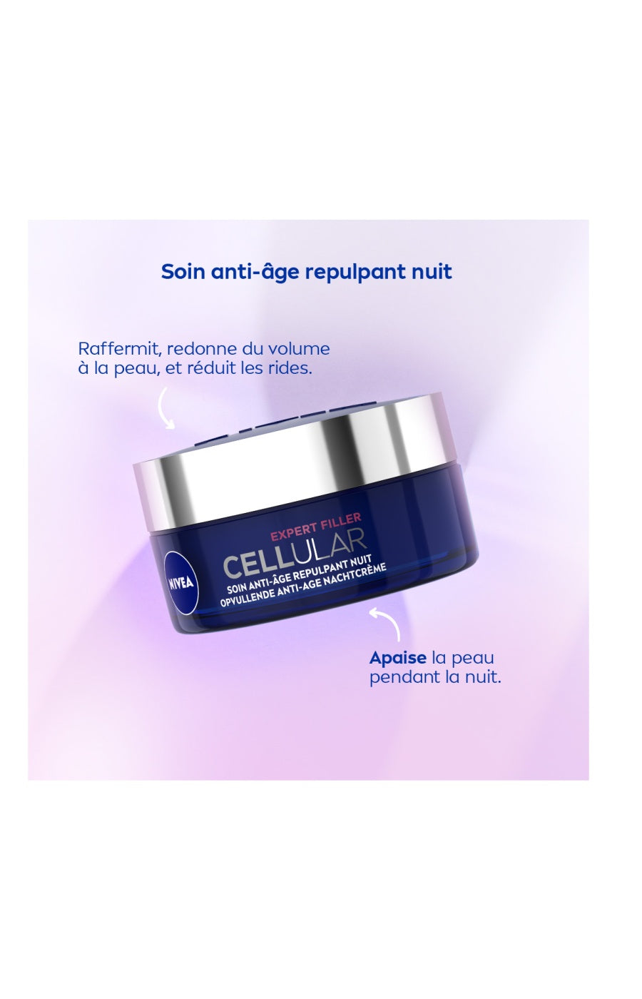 Soin de nuit anti-âge repulpant - Expert Filler