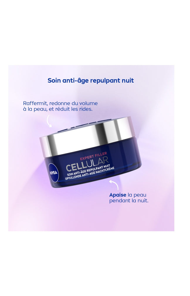 Soin de nuit anti-âge repulpant - Expert Filler
